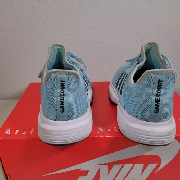 Size 12 - adidas Gamecourt Blue And Black Priced To Sell - Picture 8 of 10